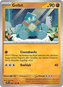 Golbit, Karte 087 aus Gewalten der Zeit