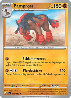 Pampross, Karte 092 aus Gewalten der Zeit
