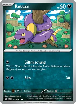 Rettan, Karte 100 aus Gewalten der Zeit