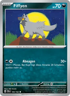 Fiffyen, Karte 105 aus Gewalten der Zeit