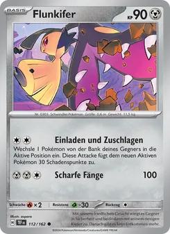 Flunkifer, Karte 112 aus Gewalten der Zeit