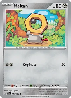 Meltan, Karte 116 aus Gewalten der Zeit