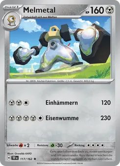 Melmetal, Karte 117 aus Gewalten der Zeit