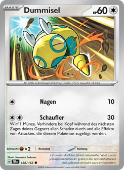 Dummisel, Karte 128 aus Gewalten der Zeit