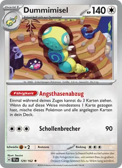 Dummimisel, Karte 129 aus Gewalten der Zeit