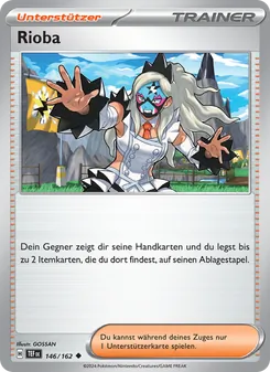 Rioba, Karte 146 aus Gewalten der Zeit