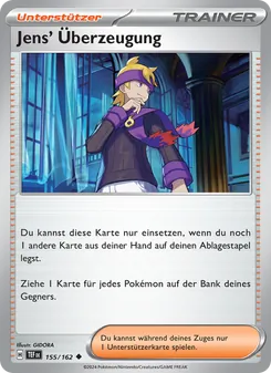Jens' Überzeugung, Karte 155 aus Gewalten der Zeit
