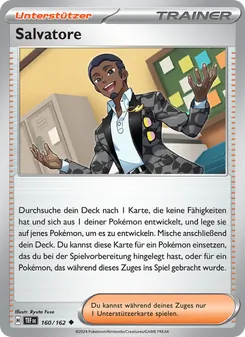 Salvatore, Karte 160 aus Gewalten der Zeit