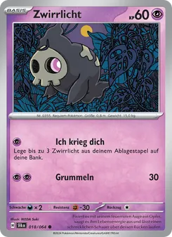 Zwirrlicht, Karte 018 aus Nebel der Sagen