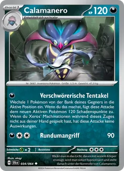 Calamanero, Karte 034 aus Nebel der Sagen