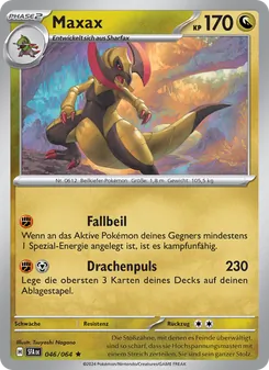 Maxax, Karte 046 aus Nebel der Sagen