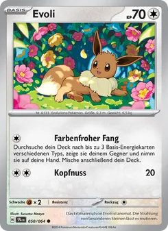 Evoli, Karte 050 aus Nebel der Sagen