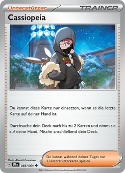 Cassiopeia, Karte 056 aus Nebel der Sagen