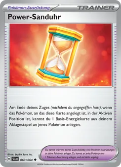 Power-Sanduhr, Karte 063 aus Nebel der Sagen