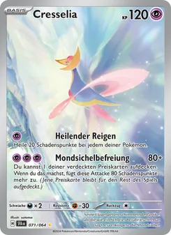 Cresselia, Karte 071 aus Nebel der Sagen