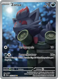 Zorua, Karte 075 aus Nebel der Sagen