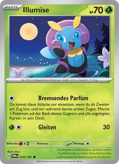Illumise, Karte 010 aus Maskerade im Zwielicht