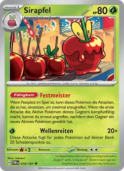 Sirapfel, Karte 018 aus Maskerade im Zwielicht