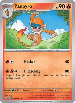 Panpyro, Karte 032 aus Maskerade im Zwielicht