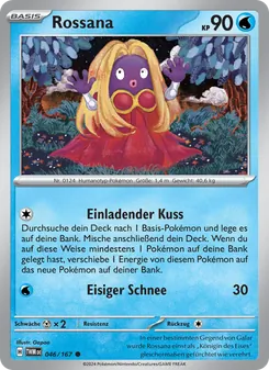 Rossana, Karte 046 aus Maskerade im Zwielicht