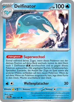 Delfinator, Karte 060 aus Maskerade im Zwielicht