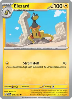 Elezard, Karte 071 aus Maskerade im Zwielicht