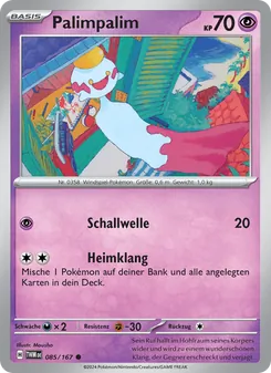 Palimpalim, Karte 085 aus Maskerade im Zwielicht