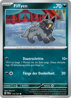 Fiffyen, Karte 113 aus Maskerade im Zwielicht