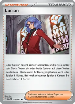 Lucian, Karte 157 aus Maskerade im Zwielicht