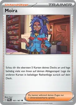 Moira, Karte 161 aus Maskerade im Zwielicht