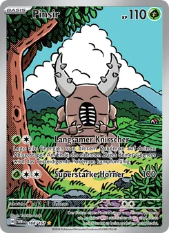 Pinsir, Karte 168 aus Maskerade im Zwielicht