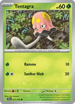 Tentagra, Karte 017 aus Stellarkrone