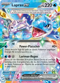 Lapras-ex, Karte 032 aus Stellarkrone