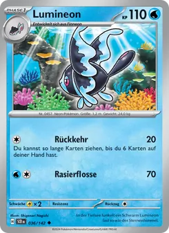 Lumineon, Karte 036 aus Stellarkrone