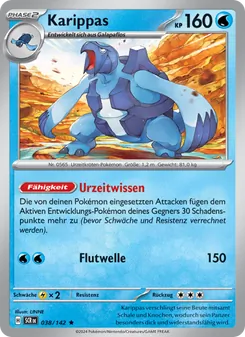Karippas, Karte 038 aus Stellarkrone
