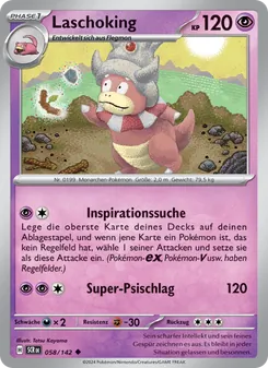 Laschoking, Karte 058 aus Stellarkrone