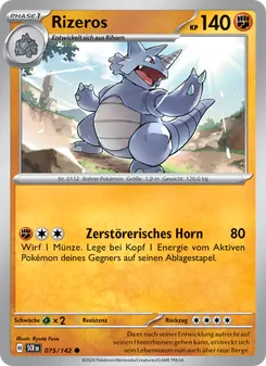 Rizeros, Karte 075 aus Stellarkrone
