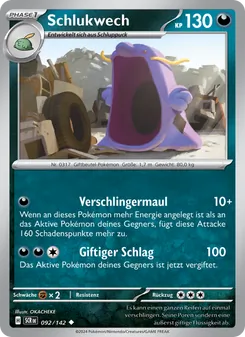 Schlukwech, Karte 092 aus Stellarkrone