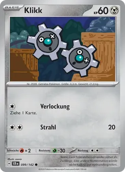 Klikk, Karte 099 aus Stellarkrone