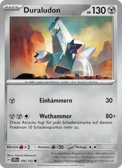 Duraludon, Karte 106 aus Stellarkrone