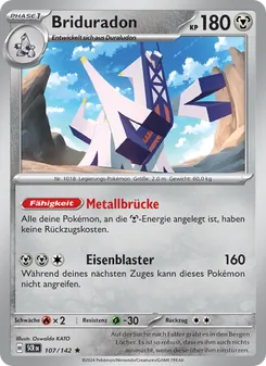 Briduradon, Karte 107 aus Stellarkrone