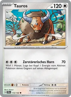 Tauros, Karte 112 aus Stellarkrone