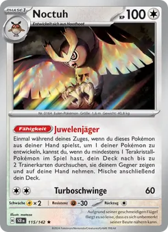 Noctuh, Karte 115 aus Stellarkrone