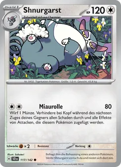 Shnurgarst, Karte 117 aus Stellarkrone