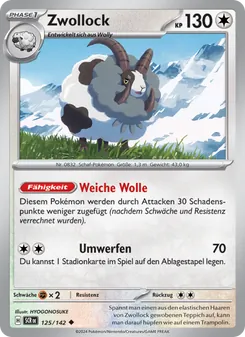 Zwollock, Karte 125 aus Stellarkrone