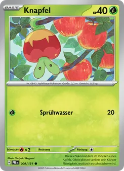 Knapfel, Karte 009 aus Prismatische Entwicklungen
