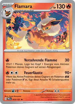 Flamara, Karte 013 aus Prismatische Entwicklungen