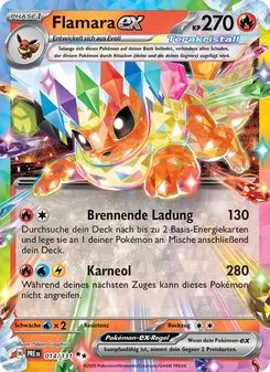 Flamara-ex, Karte 014 aus Prismatische Entwicklungen