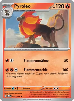 Pyroleo, Karte 016 aus Prismatische Entwicklungen