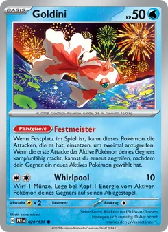 Goldini, Karte 020 aus Prismatische Entwicklungen